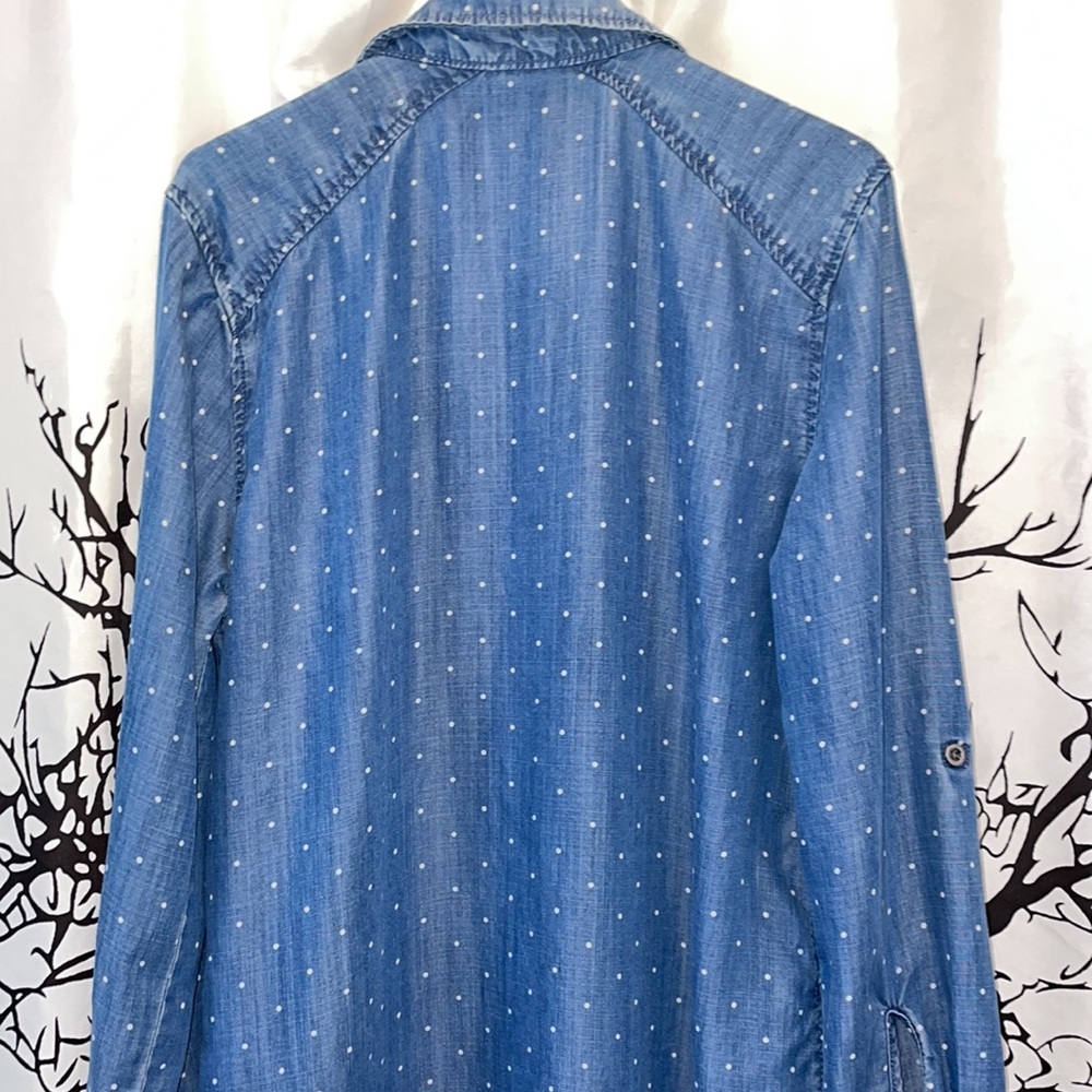 Philosophy Chambray Shirt ShirtDress - Picture 7 of 8